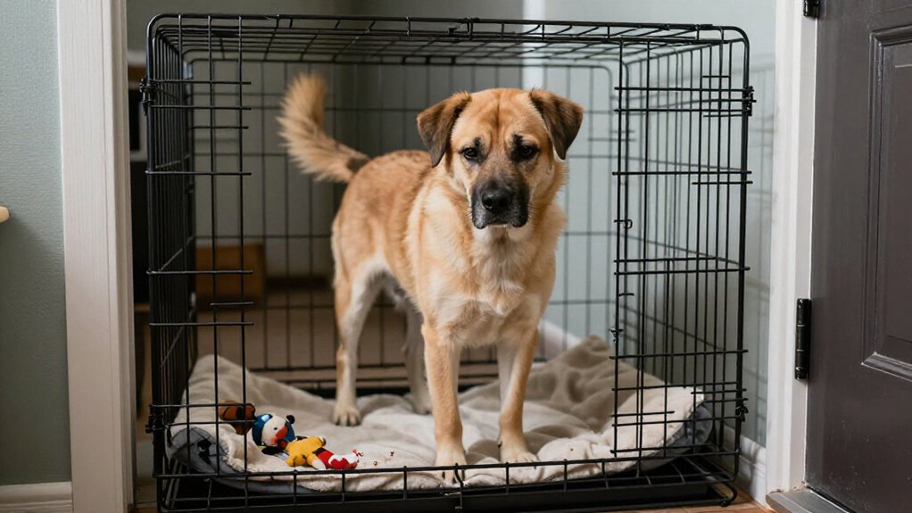 Should You Crate a Dog With Separation Anxiety? When It Helps or Hurts 1 crate can worsen anxiety